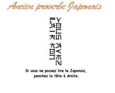 proverbe japonné