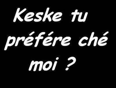 preference cher moi