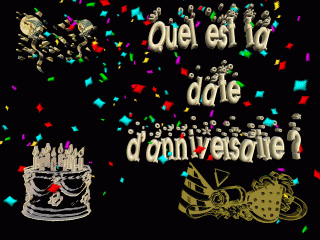 date daniversaire