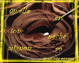 le pécher mignon
